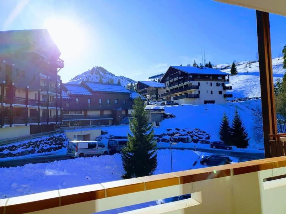 Appartement Montagne La Vallee Verte Coeur Station Hirmentaz Bellevaux Exteriér fotografie