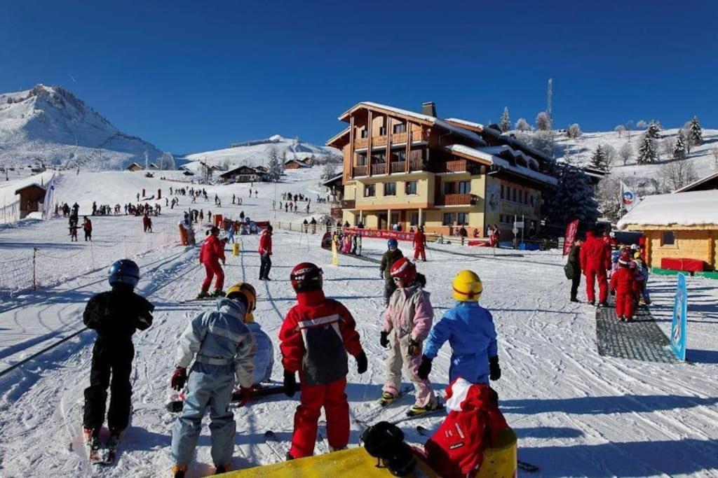 Appartement Montagne La Vallee Verte Coeur Station Hirmentaz Bellevaux Exteriér fotografie